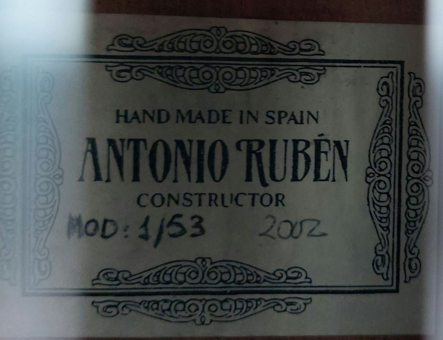 Strumenti musicali: Gitarre Antonio Rubén, Junior – Usato da Kriens venduto da nordlicht09 7