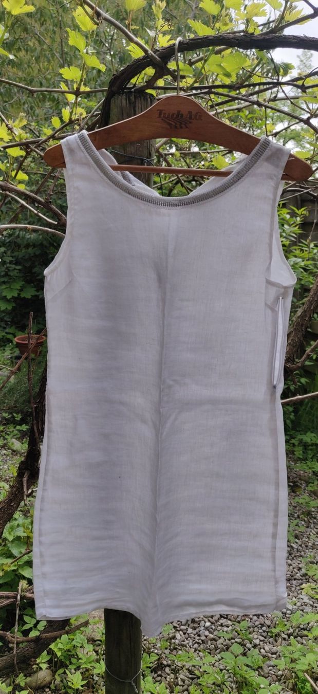 Vestiti: Leinenkleid weiss Gr. S – Usato da Ins venduto da josiny