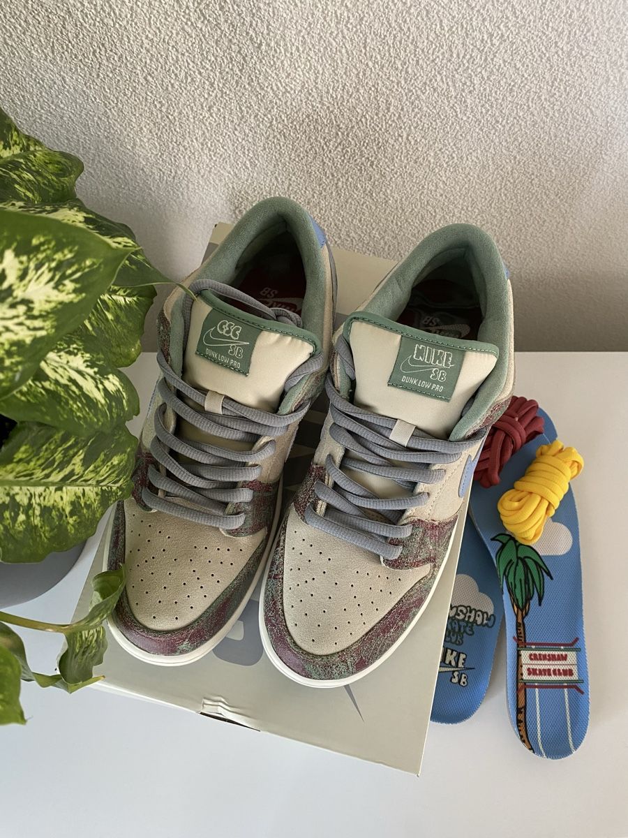 Nike Scarpe da uomo: Nike SB Dunk Low Crenshaw Gr. 43 – Nuovo (secondo la descrizione) da Freidorf TG venduto da kickznlacez 4