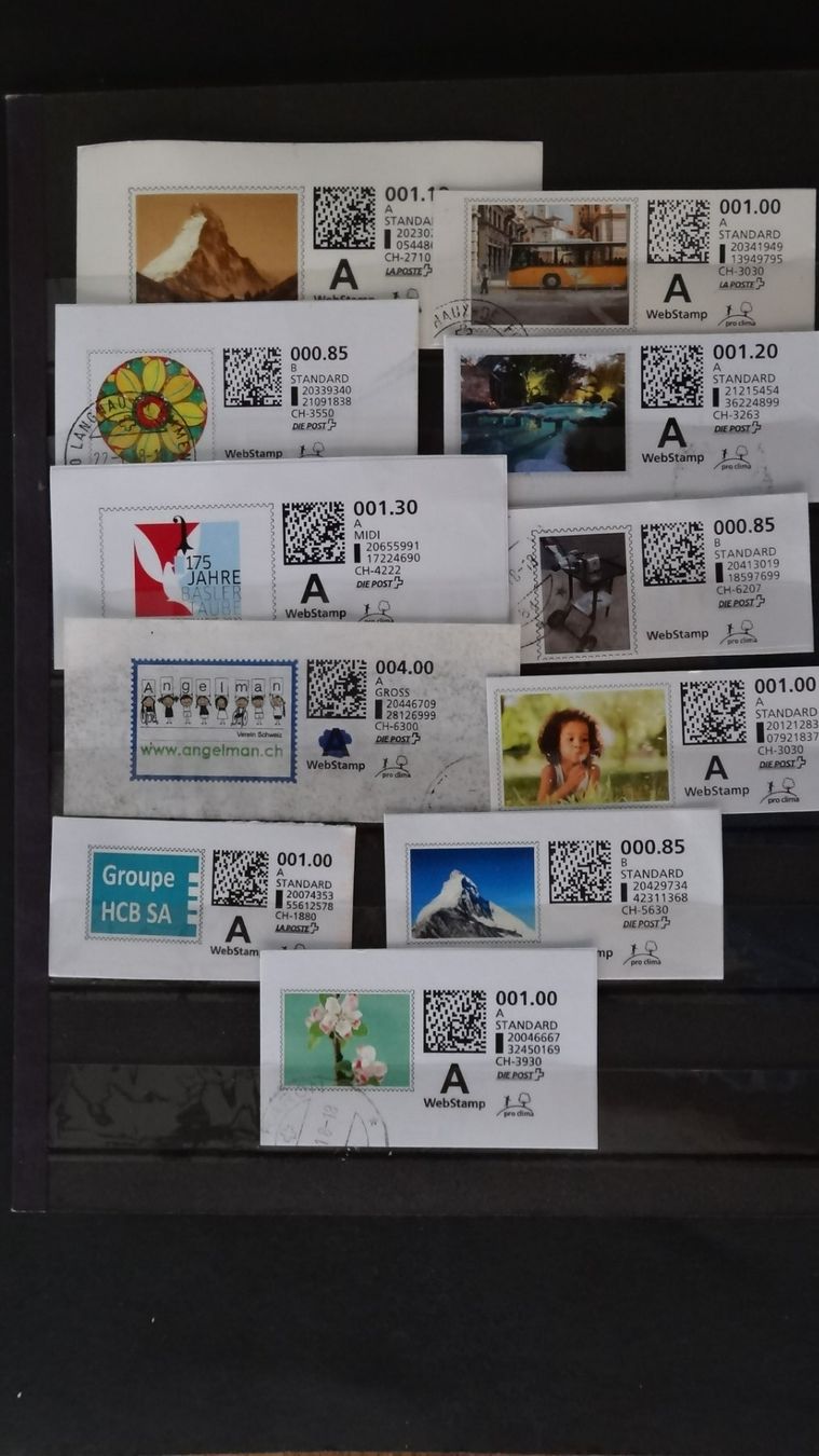 Tous les timbres: WebStamp 11 Stück  176 – D'occasion à Anwil par larks