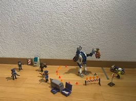 Playmobil Polizei-Roboter-Überfall-Set