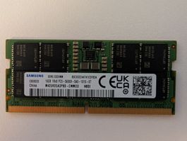 SAMSUNG 16GB, 5600 MHz, DDR5-RAM, SODIMM