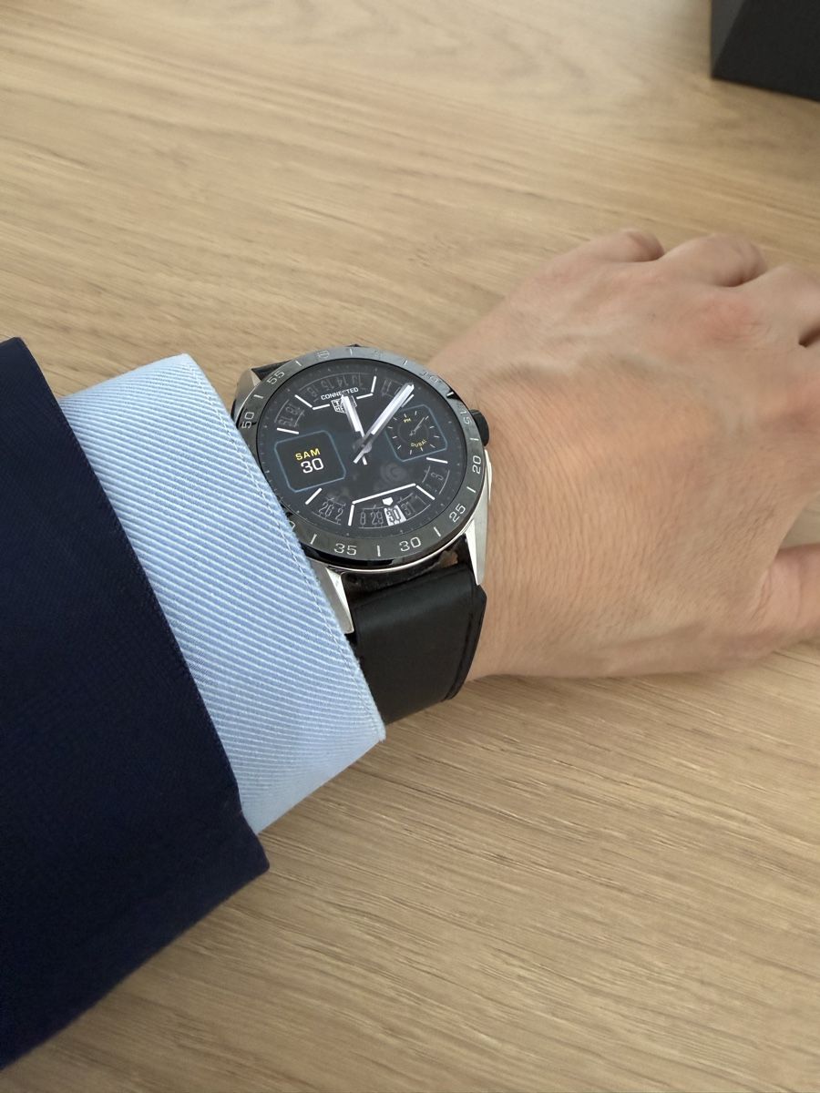 Tag Heuer Orologi: Montre connectée TAG Heuer Connected Modulable 45mm Noire Ca – Usato da Carouge GE venduto da str_9qzk 6
