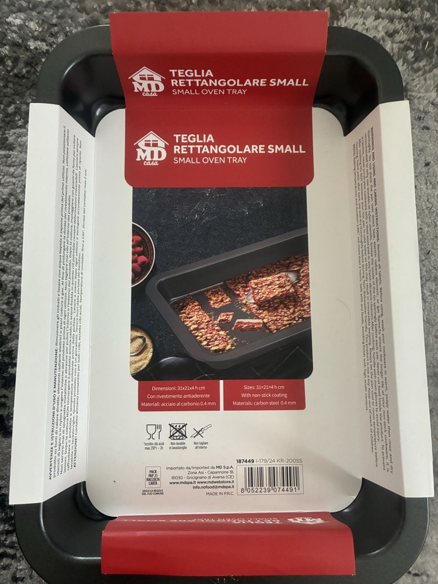 Teglie da forno: Backform/Ofenform, neu, 31x 21 x 4 cm – Nuovo e nell'imballaggio originale da Adliswil venduto da Datty