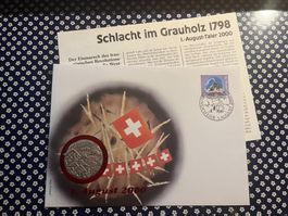 Münzbrief / Numisbrief - Silber