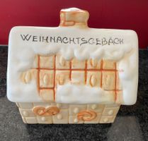 Weihnnachtsdose aus Keramik