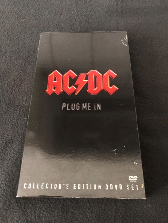 ACDC Plug me in collector‘s edition 3 DVD Set (Gebraucht) in ...