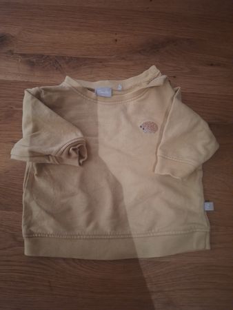 Pullover Smile gelb mit Igel Motiv