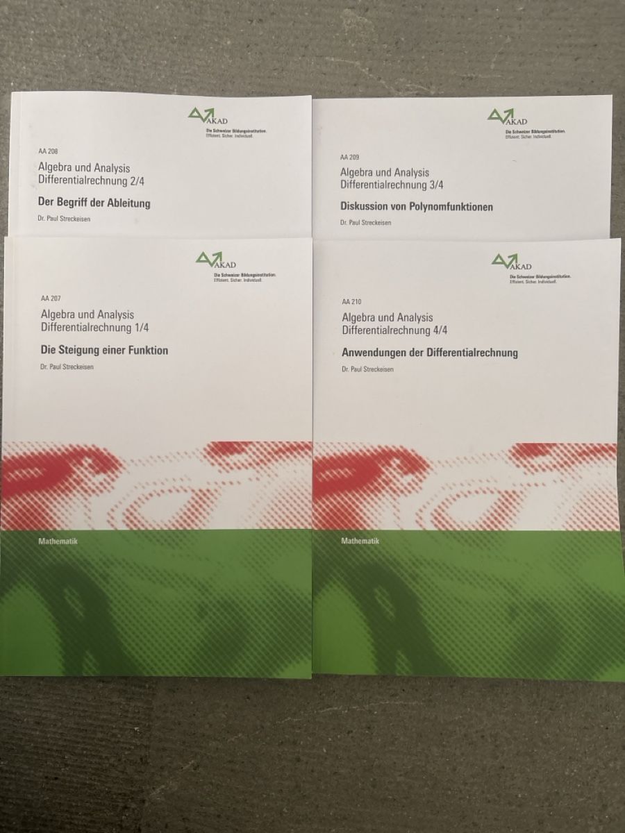 Livres: Algebra&Analysis: Differentialrechnung AKAD – Neuf (Voir description) à Zürich par Astroglia