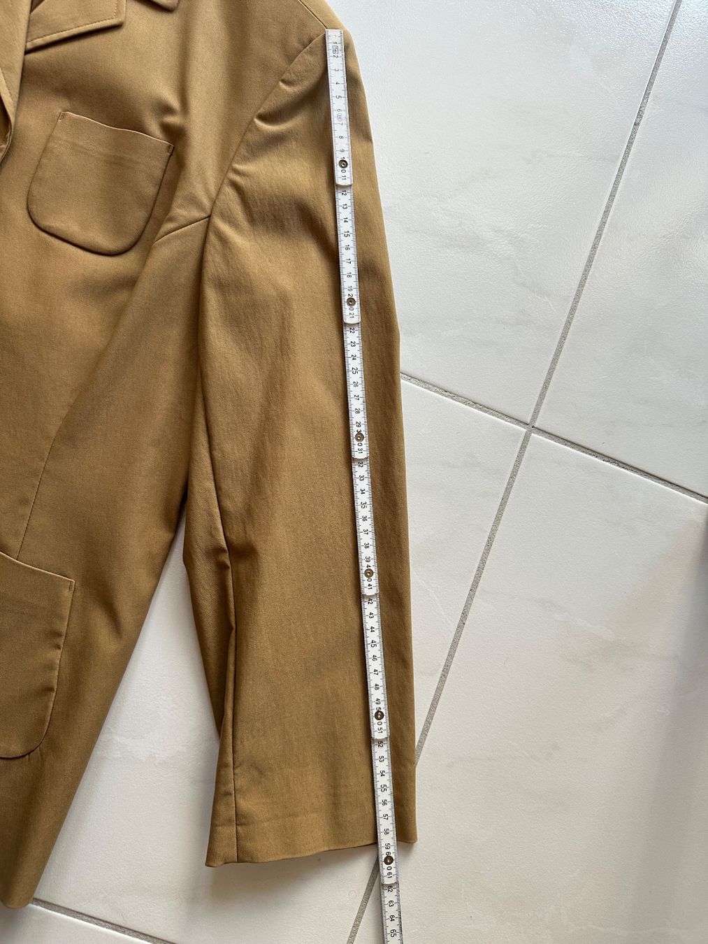 Vestes: Vintage Oversize Blazer Ocker – D'occasion à Zürich par ong8 3