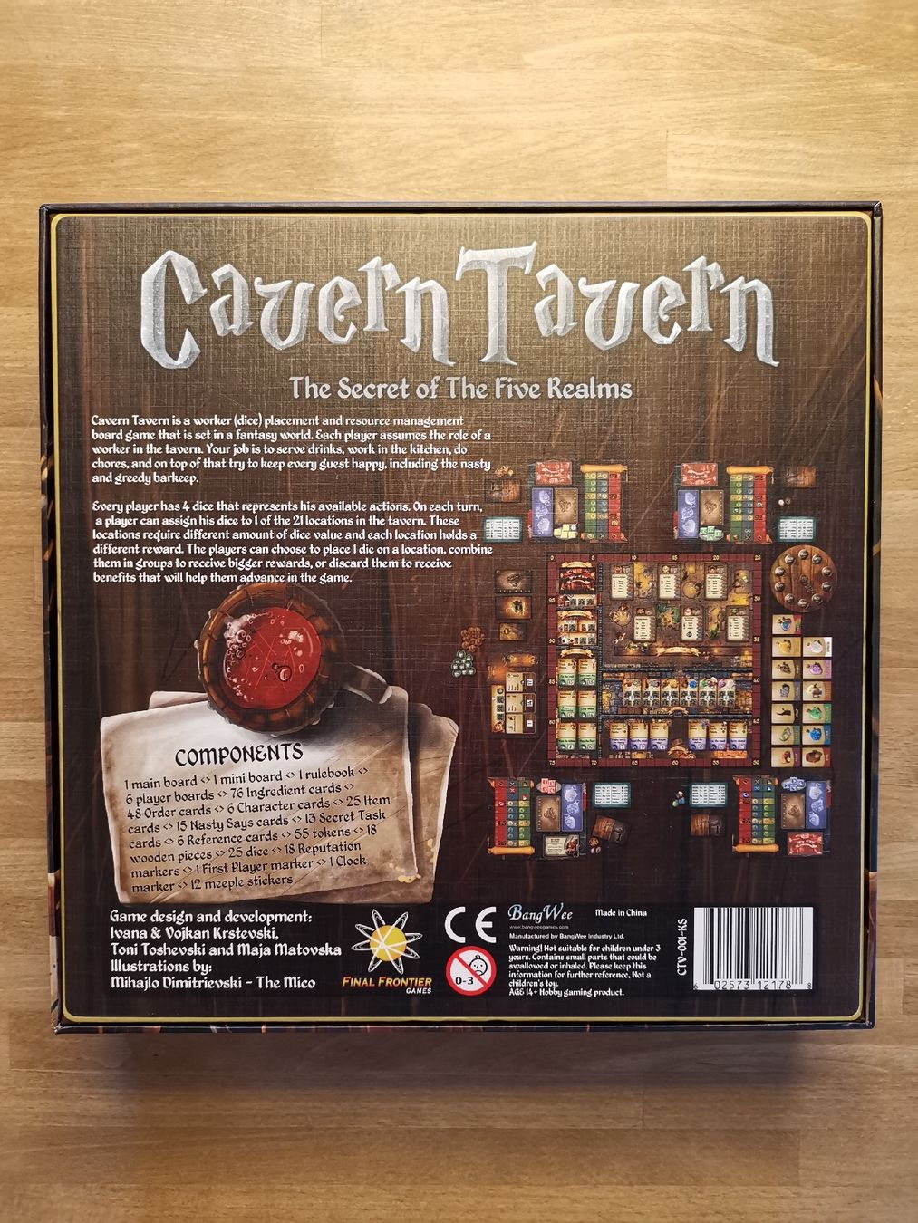 Giochi: Brettspiel Cavern Tavern (Englisch) – Usato da Frauenfeld venduto da cwalter01 1