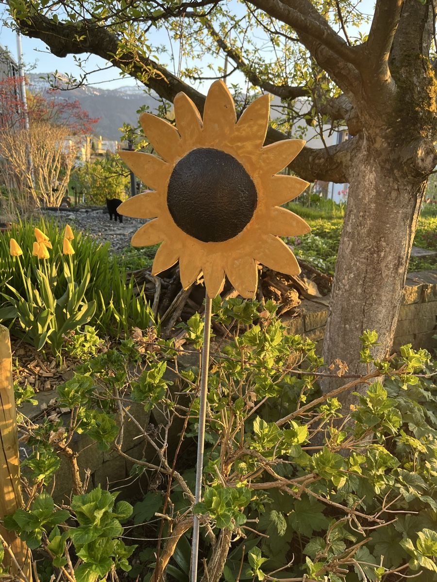 Alle Dekorationen: Gartendeko Sonnenblume – Gebraucht aus Benken SG von wingwinj 1
