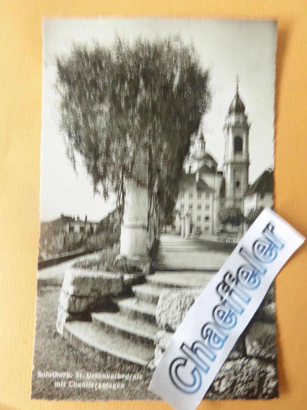 Cartoline postali: Solothurn, St. Ursuskathedrale mit – Nuovo (secondo la descrizione) da Zürich venduto da Chaeffeler