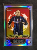 Topps Finest Wesley Sneijder Inter Mailand Insert