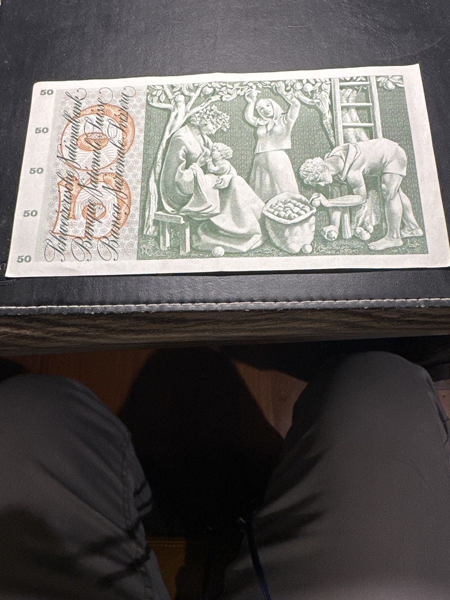 Banconote: 50 franken Note top zustand von 1972 – Nuovo (secondo la descrizione) da Wagen venduto da Wulchi 1