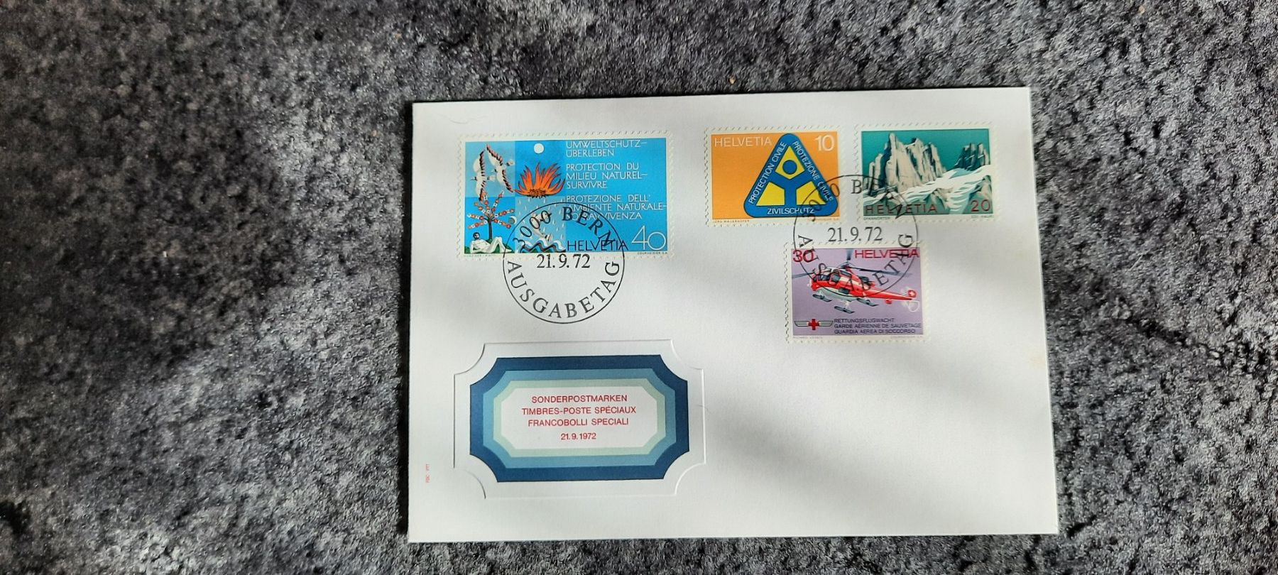 Tous les timbres: 1800 FDC, Briefe Karten – D'occasion à Grenchen par Anatas01 1