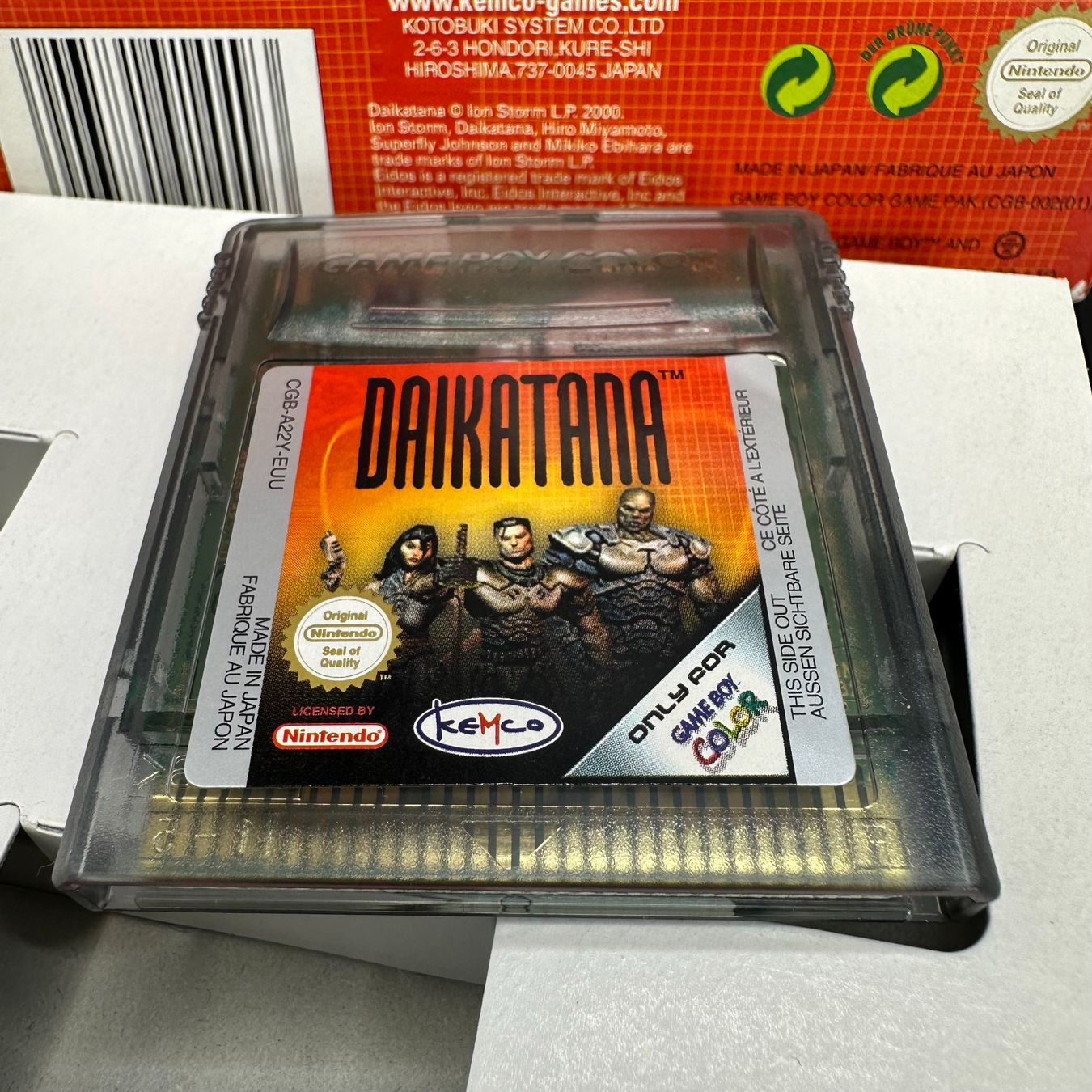 Nintendo Giochi: Daikatana Game Boy Color OVP – Usato da Düdingen venduto da Nerdworld 2