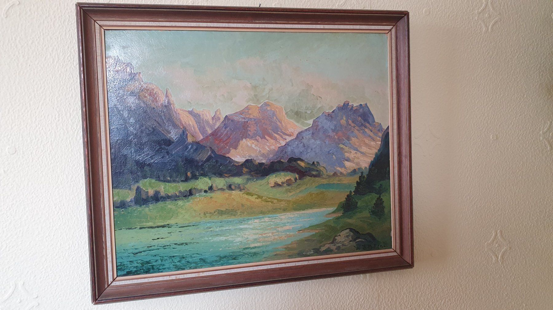 Dipinti: Schönes Landschaftsbild – Usato da Flawil venduto da Naphtali 3