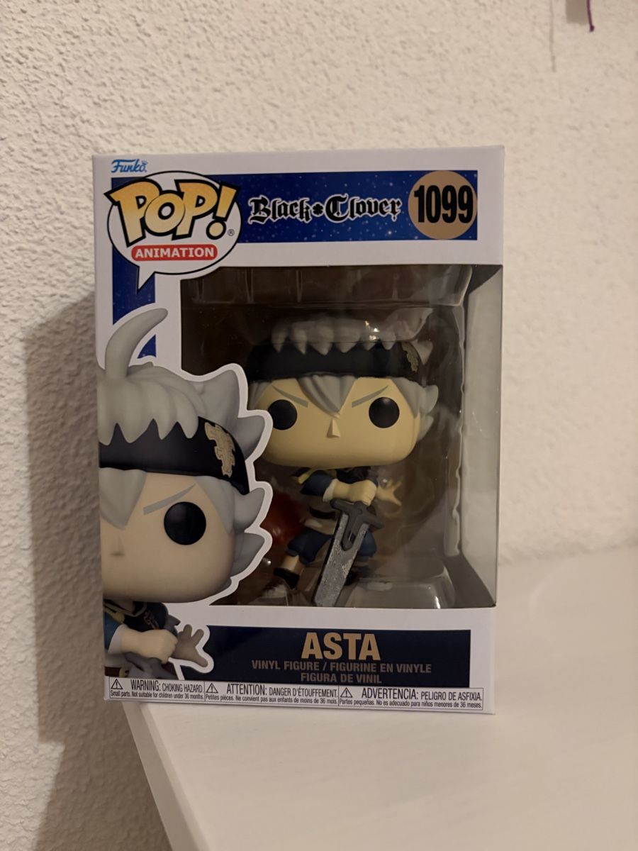 Funko Pop Asta Black Clover (#1099) (Neu und originalverpackt) in ...