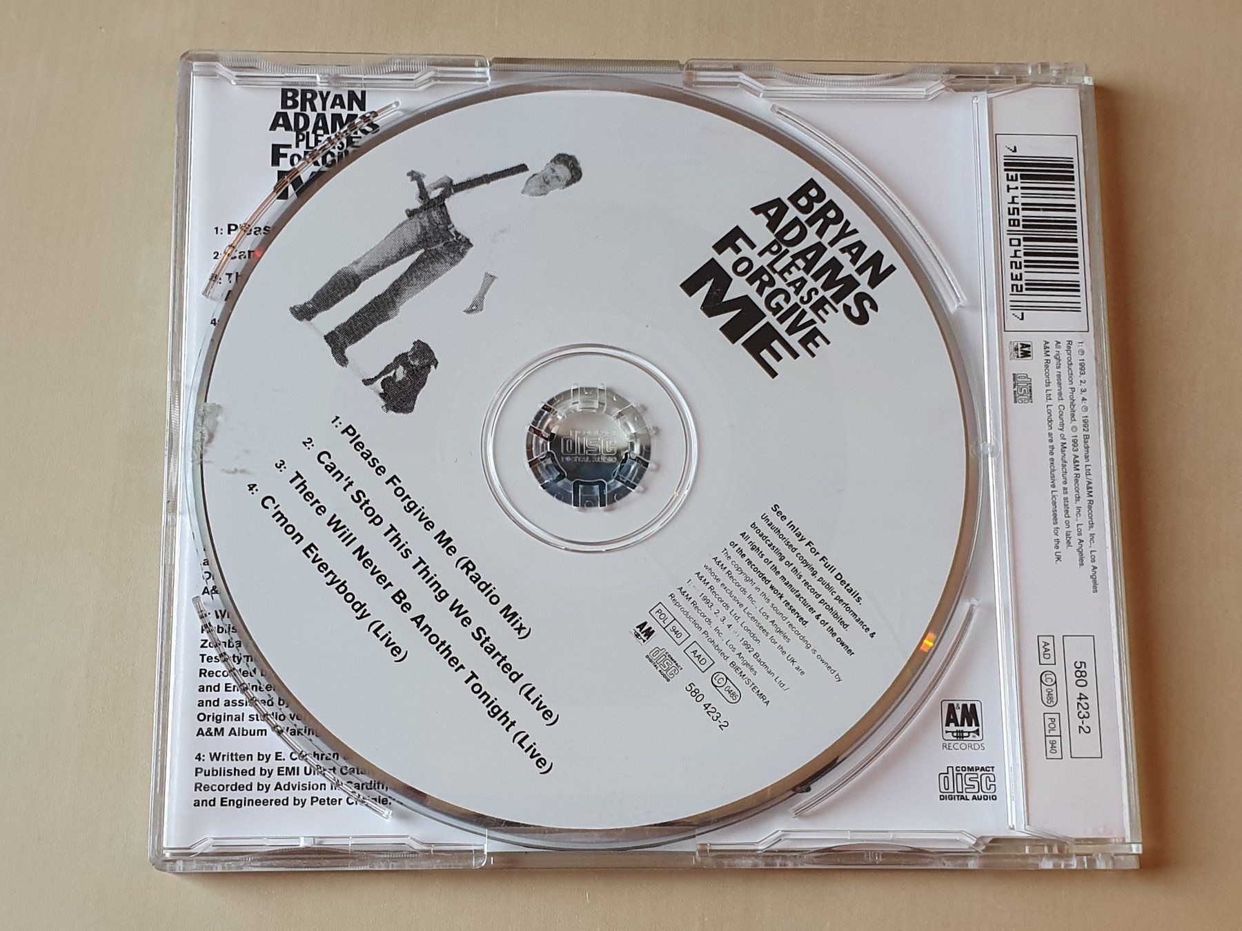 CDs: Bryan Adams Please forgive me – Gebraucht aus Stansstad von collectorsshop 1
