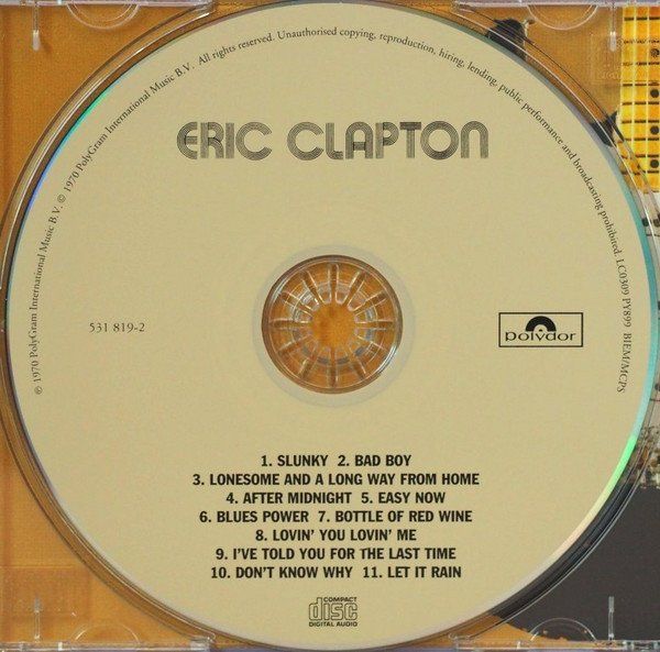CDs: Eric CLAPTON - same - 1970  (The EC remasters) – Neu (gemäss Beschreibung) aus Choëx von Domo72 1