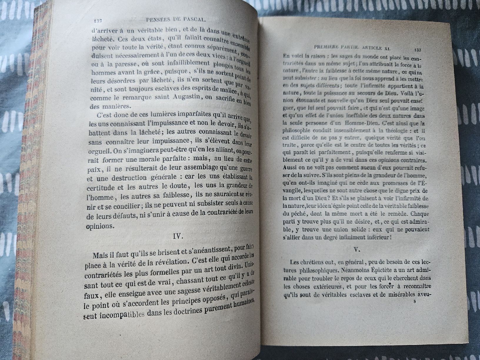 Libri: Pensées de Pascal  Editions Fimin – Usato da Thônex venduto da lacomtessedesfees 9