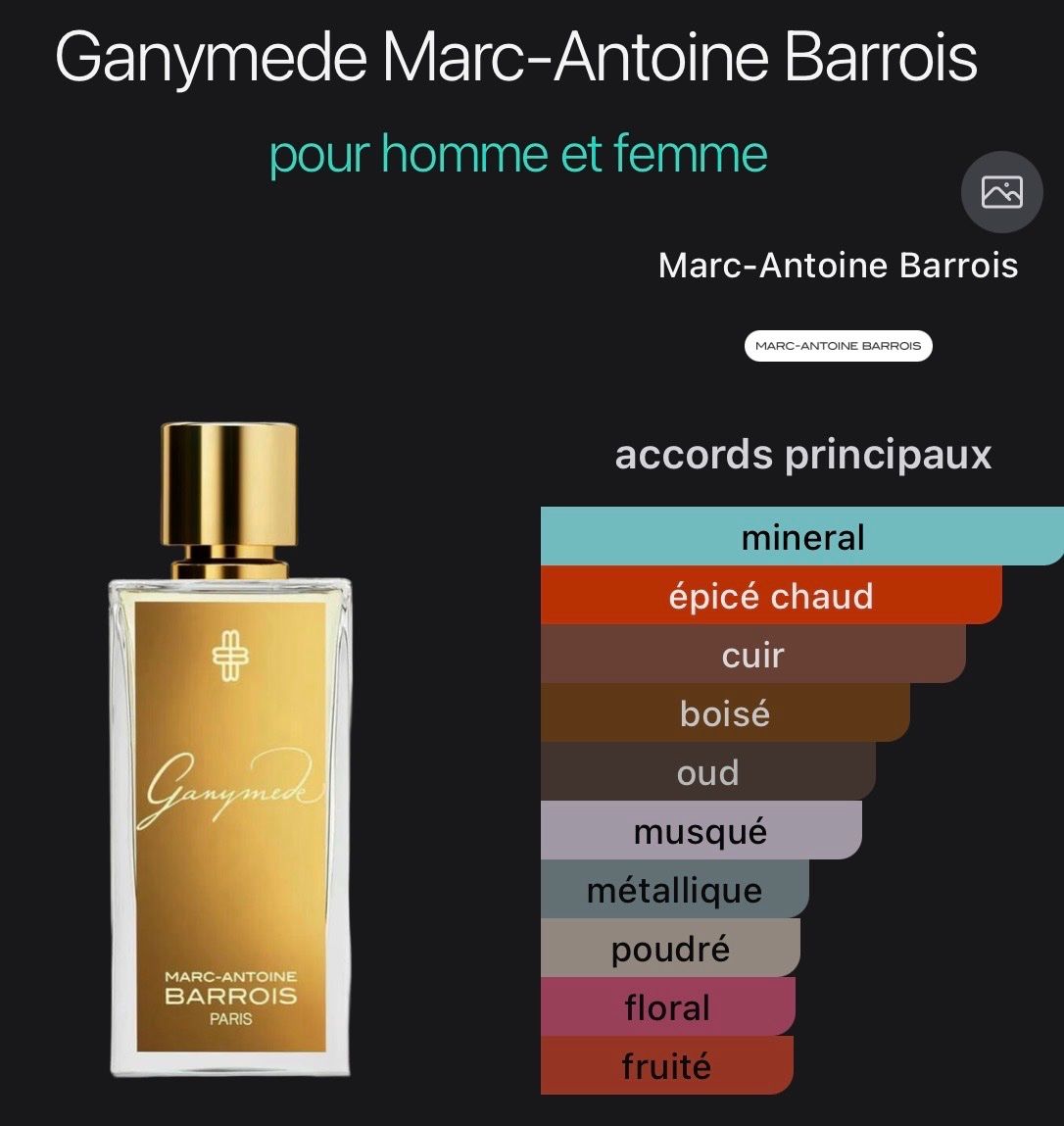 Profumi & Eau de Toilette: EDP Marc-Antoine Barrois 5x2ml – Usato da Genève venduto da StaceyH 5