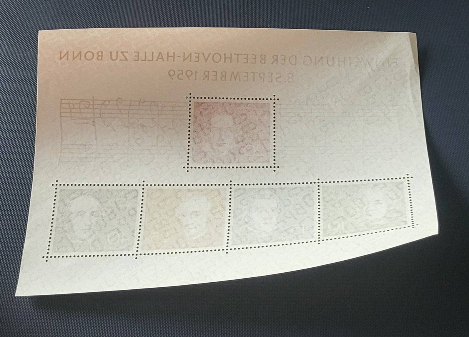 Tutti i francobolli: Deutschland 1959 briefmarke – Nuovo (secondo la descrizione) da St Gallen venduto da Stampsalshobby 1