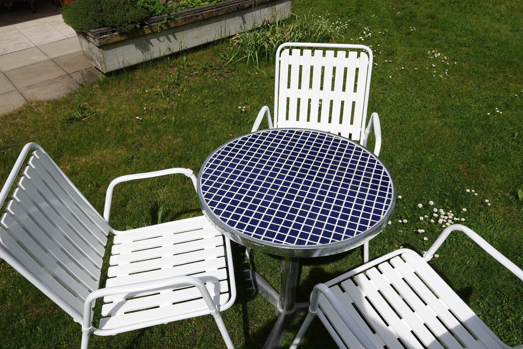 Set di tavolo e panche: Rundtisch mit 3-Stühlen – Usato da Langenbruck venduto da mandelo1 3