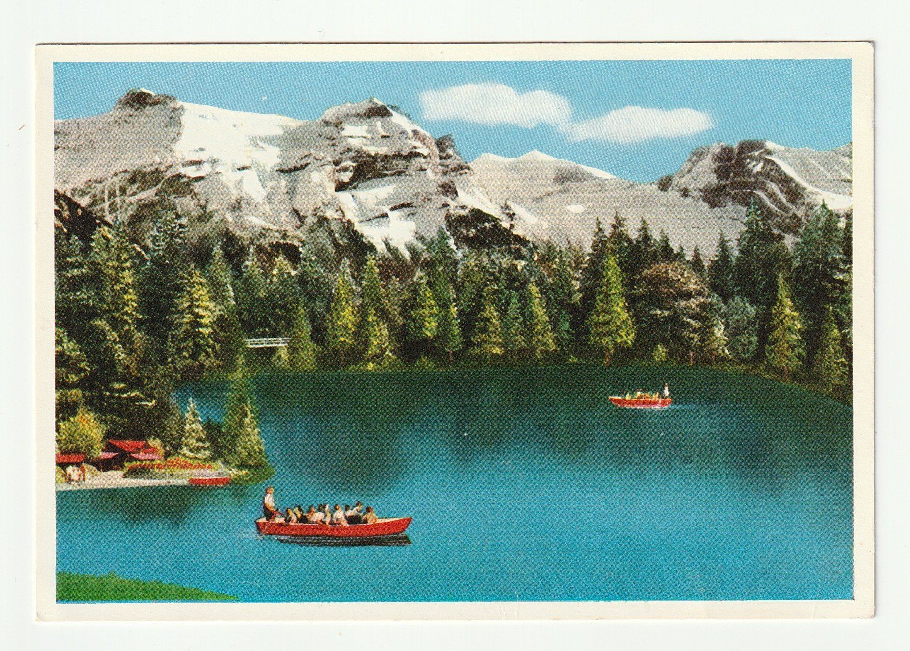 Cartoline postali: Postkarte Blausee im Kandertal, Bern – Nuovo (secondo la descrizione) da St. Gallen venduto da Ricardo_Deals