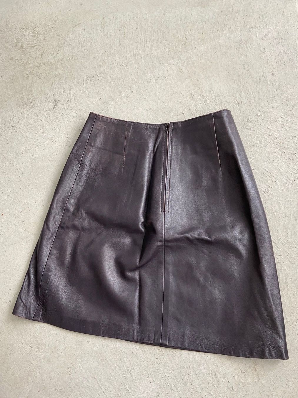 Gonne: Echtleder Rock High Waist – Usato da Zürich venduto da Eves.vintage.element