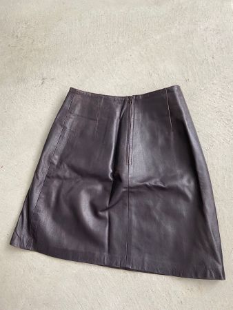Echtleder Rock High Waist