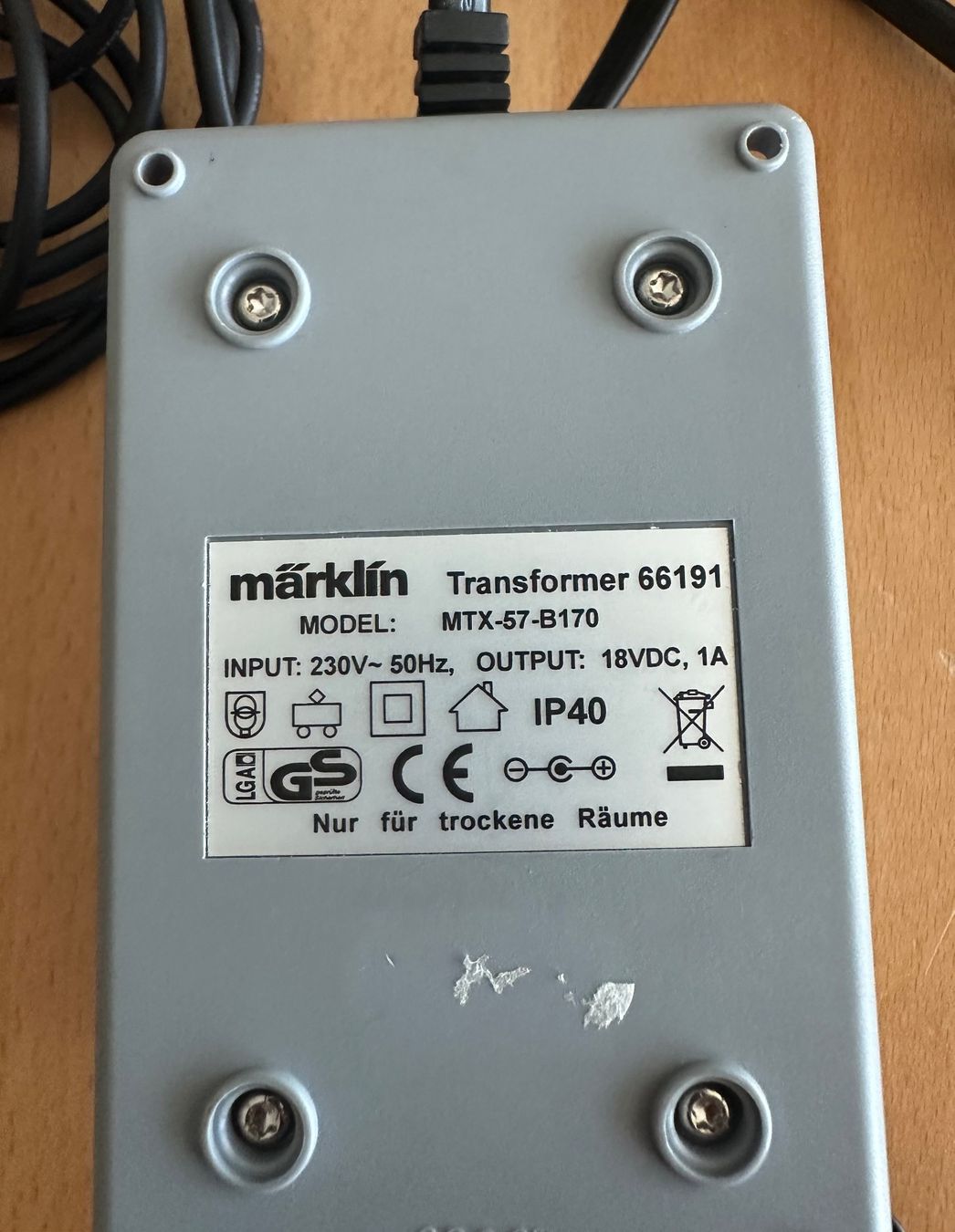 Märklin Modellini di ferrovie: Märklin Mobile Station 2 – Usato da Oftringen venduto da ib.85 6