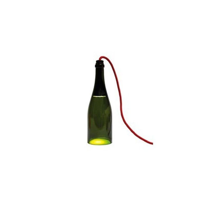 Lampade: Flaschenlampe "Atelier du Vin", Bouteille Torche – Nuovo e nell'imballaggio originale da Zürich venduto da ZH-Vintage 1