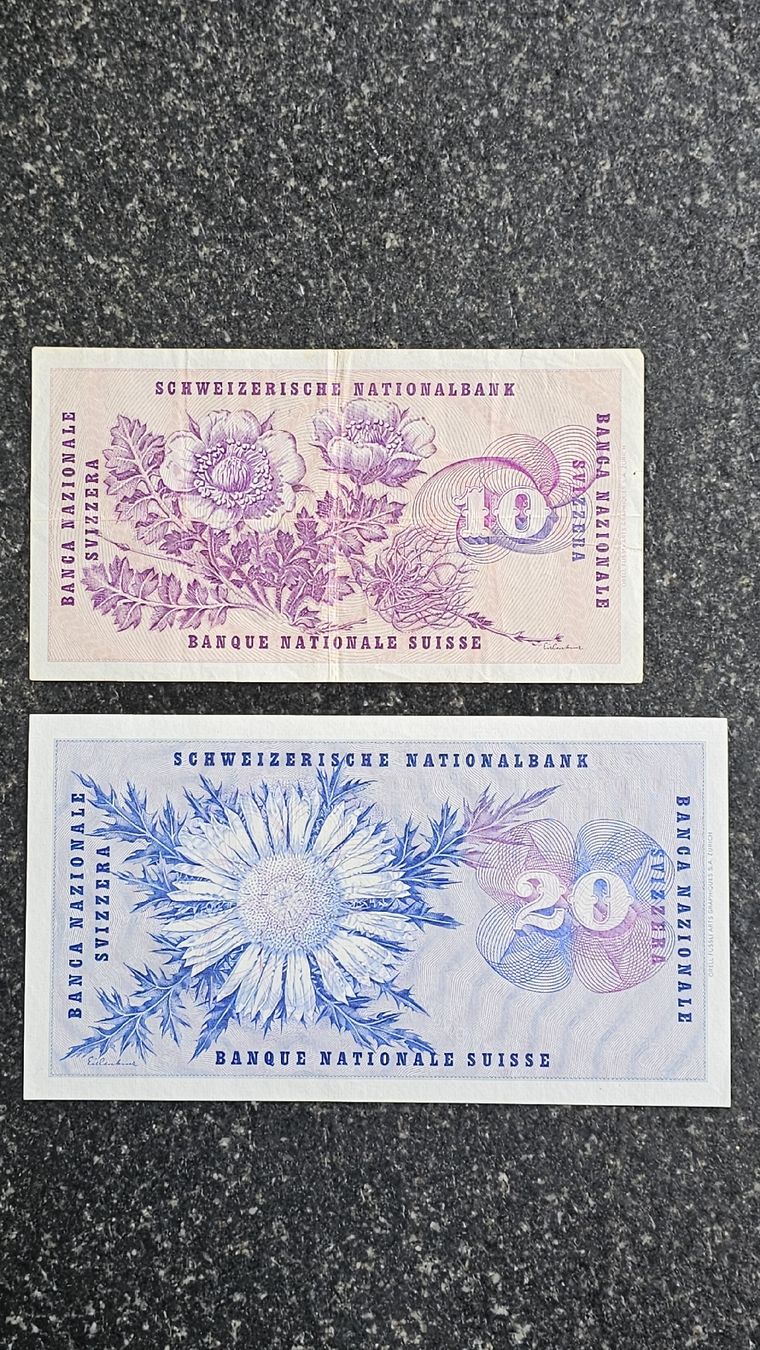 Billets de banque: Banknote 1961 – D'occasion à Unterterzen par Speedy076 1