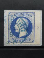 Altesdeutschland Hannover Mi-Nr.23 y Gestempelt Bogen Nr