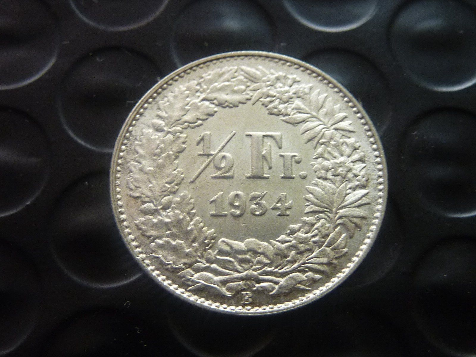 Tutti le monete: 1/2 Fr. 1934  unz. / stgl. – Nuovo (secondo la descrizione) da Seon venduto da aee_7gpz