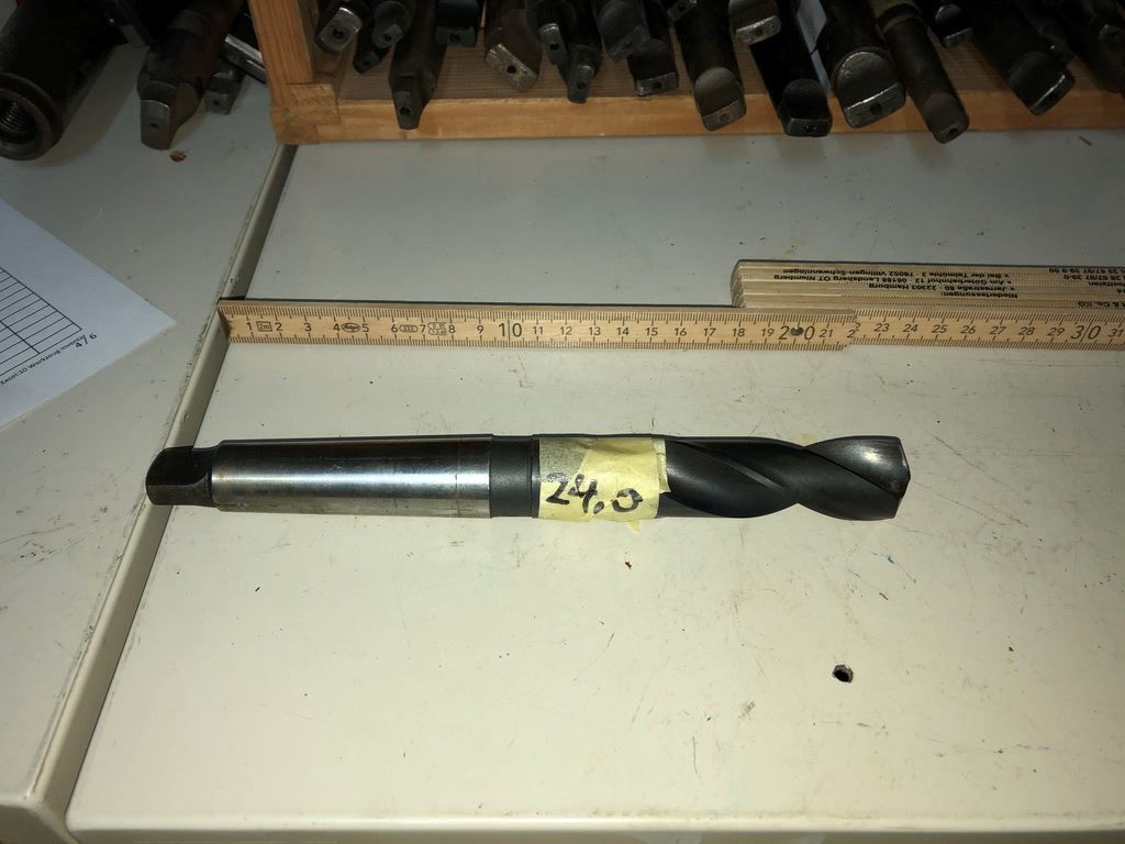 Tutti gli attrezzi: Spiralbohrer mit Morsekonus - 24mm – Usato da Winterthur venduto da Aristide13