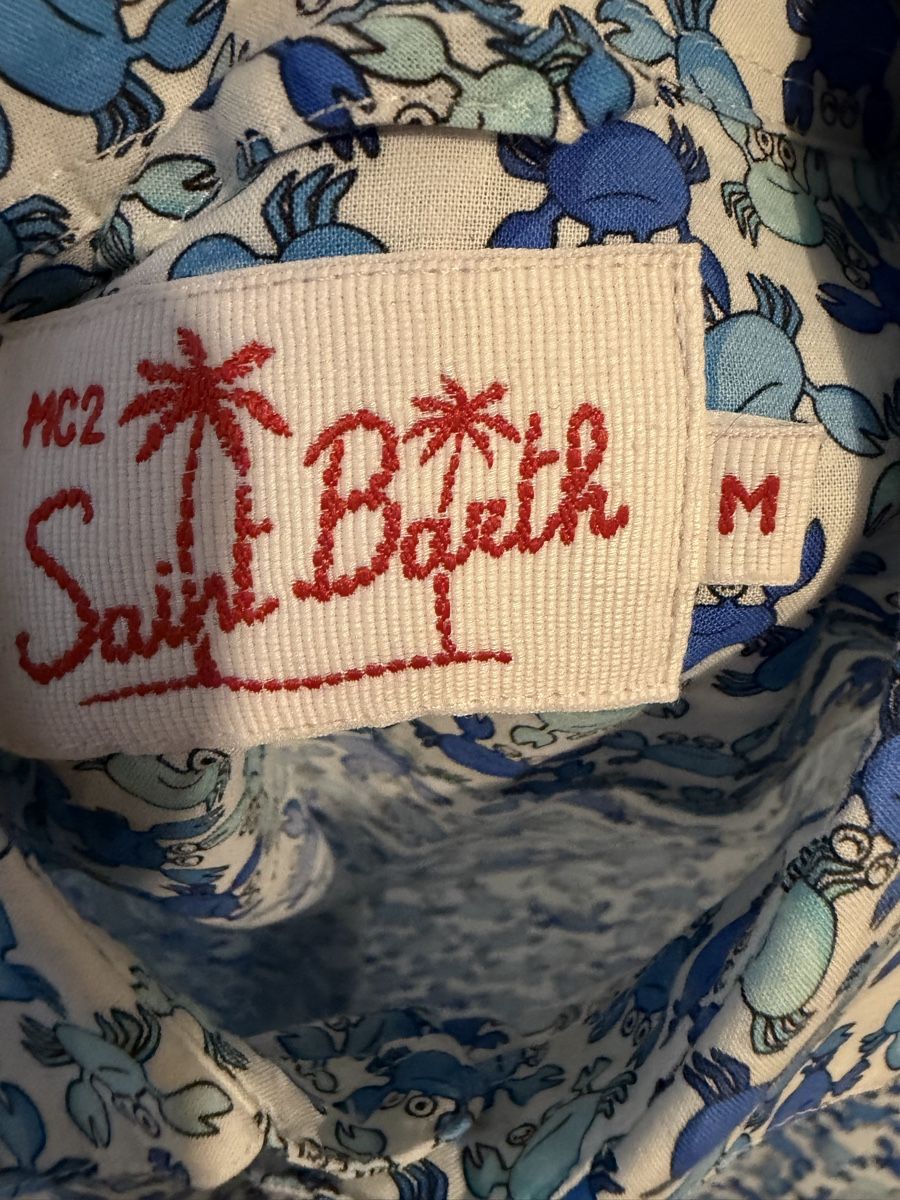 Camicie: Camicia Saint Barth con granchi taglia M cotone nuova – Usato da Lugano venduto da can_xdd8 4