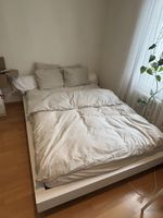 Bettgestell weiss, holz 140xm