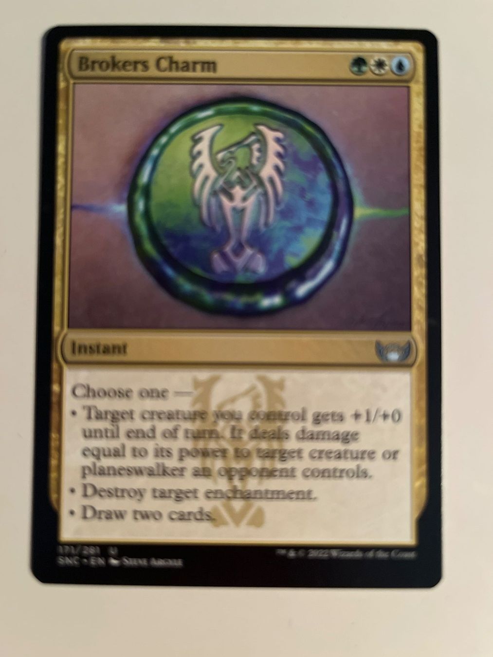 Magic The Gathering Carte collezionabili: 1 x Brokers Charm - Magic: The Gathering - MtG – Usato da Kriens venduto da Shadi1980