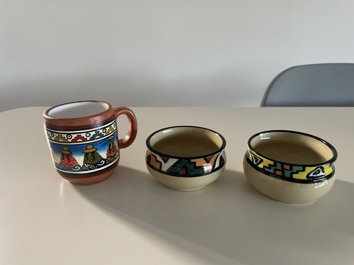 Tazze: Schalen und Tasse aus Peru – Usato da Thalwil venduto da Andieg