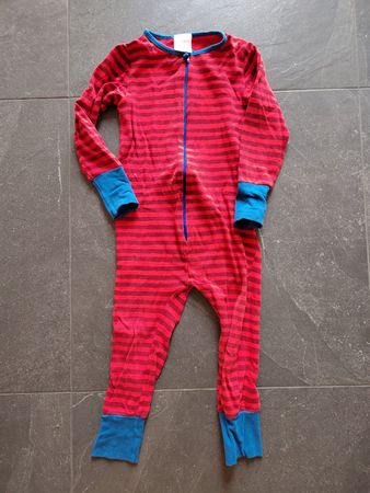 L'asticot Jumpsuit Organic Cotton Red Size 4 Years