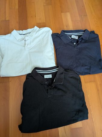 3x Pierr One Herren Polo T-Shirt, Grosse L