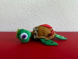 Plüsch-Schildkröten-Schlüsselanhänger