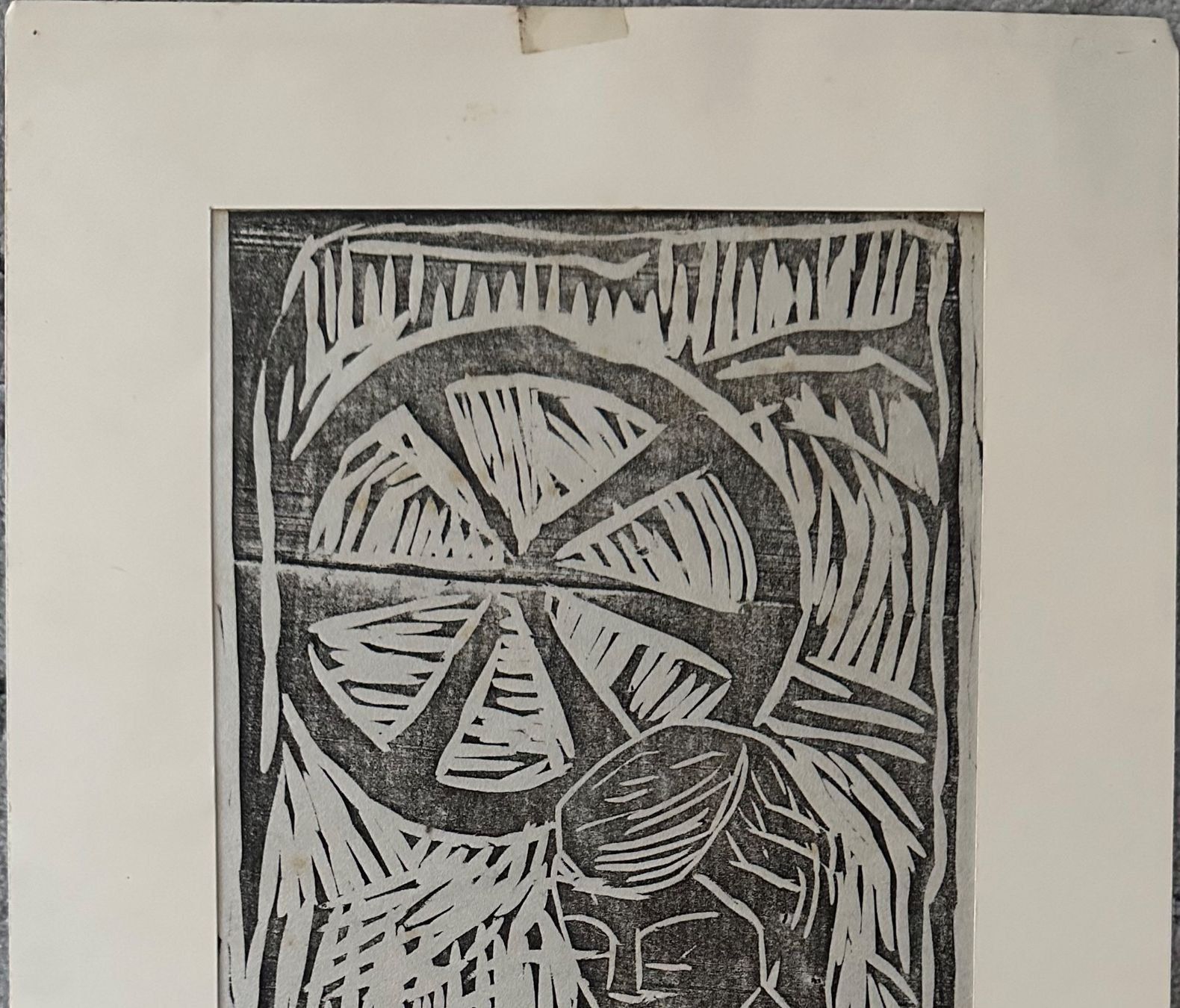 Xilografie: R.STUTZ LINOL ODER HOLZSCHNITT SIGNIERT – Usato da Gersau venduto da grafik-kunst 3