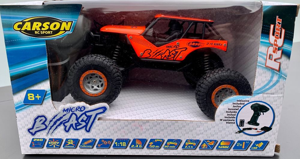 RC Modellauto Carson Micro Beast M 1:18 (Neu und originalverpackt) in ...
