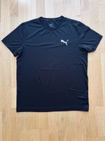PUMA, Sport T-Shirt, L, Schwarz, 100% Polyester