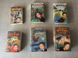SET Harry Potter Buchset 6 Bücher J.K. Rowling Carlsen