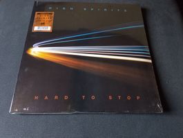 High Spirits-Hard To Stop 12'' Orange Vinyl LP 2021 lt 200